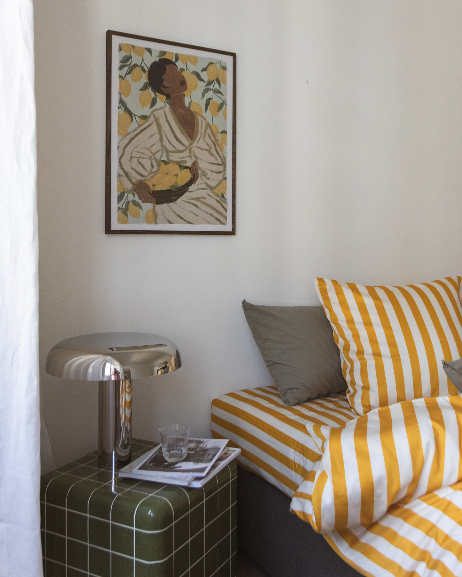 Dekbedset GIULIETTA Gold/Ivory