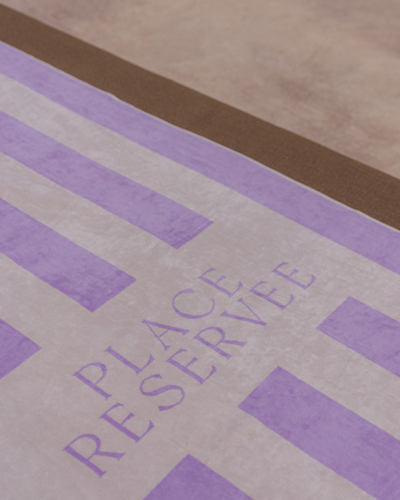 Strandlaken PLACE RESERVEE Lavender 