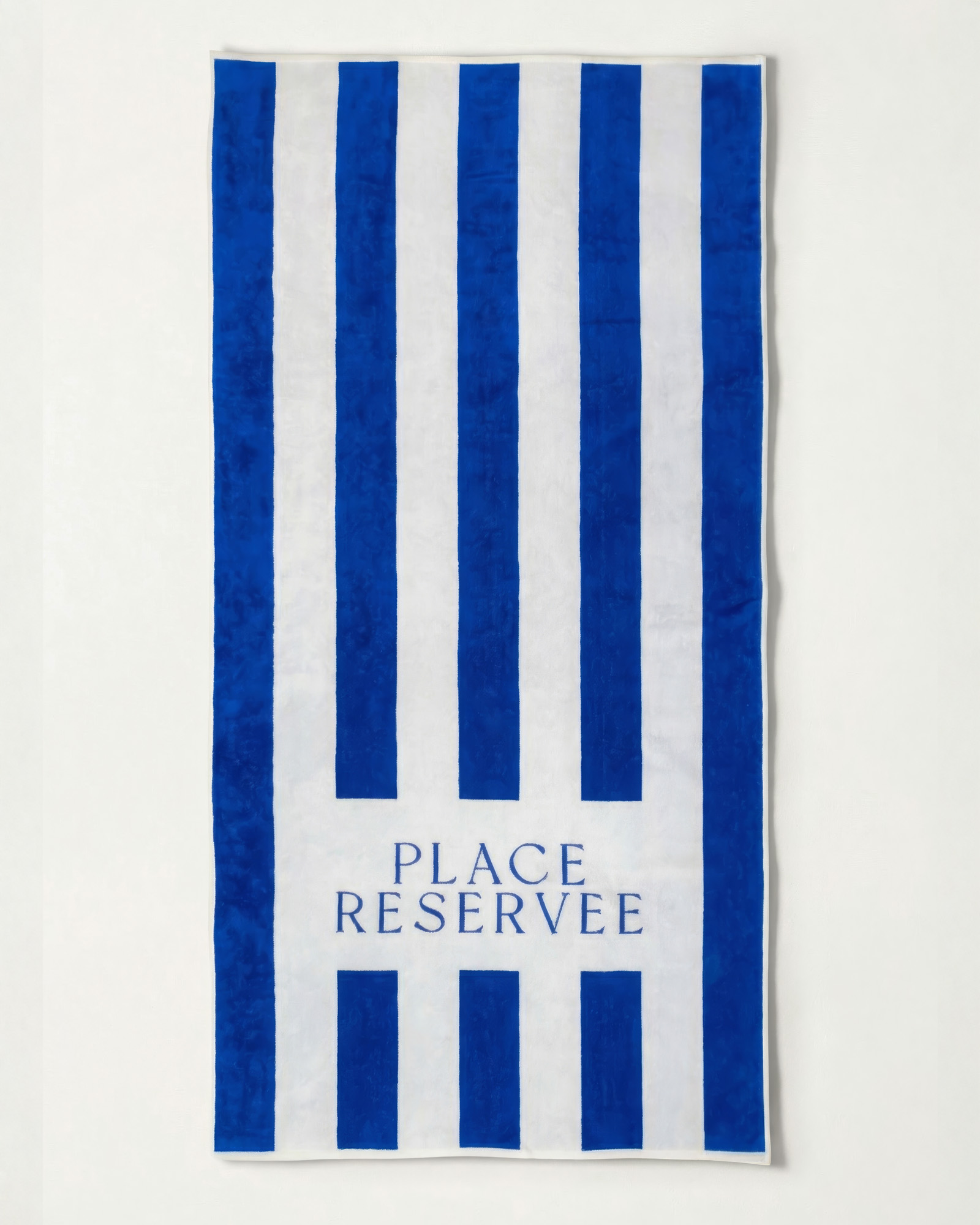 Strandlaken PLACE RESERVEE Mykonos Blue 