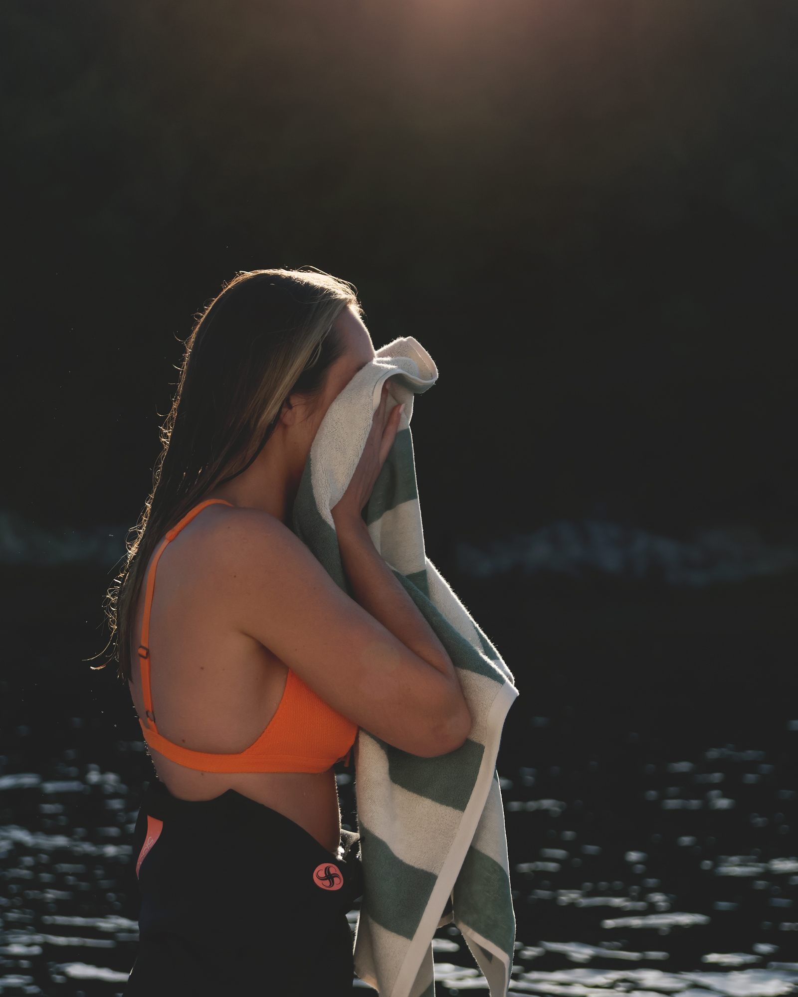 Beach towel PLACE RESERVEE Eucalyptus