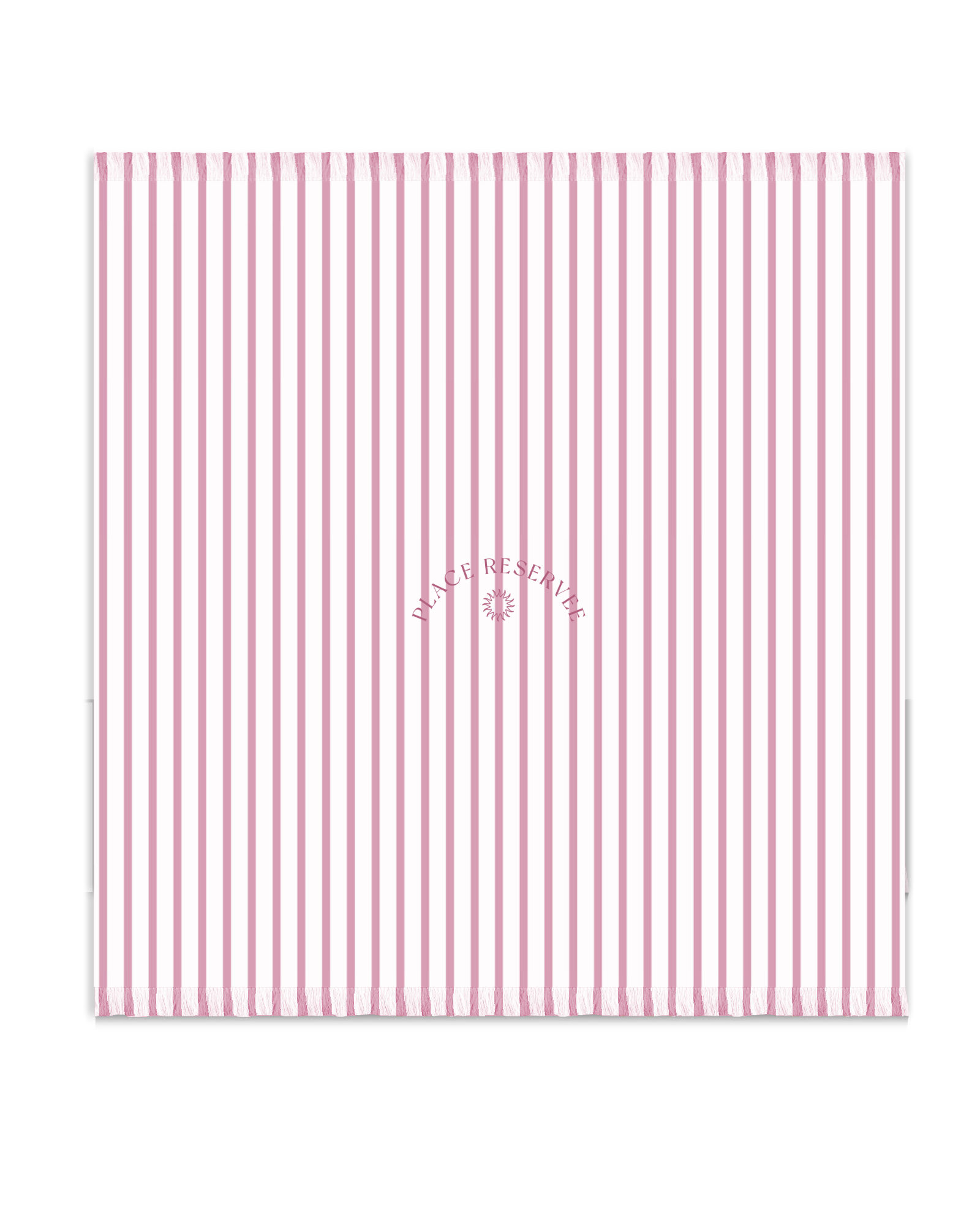 Drap de plage HOLIDAY Lychee
