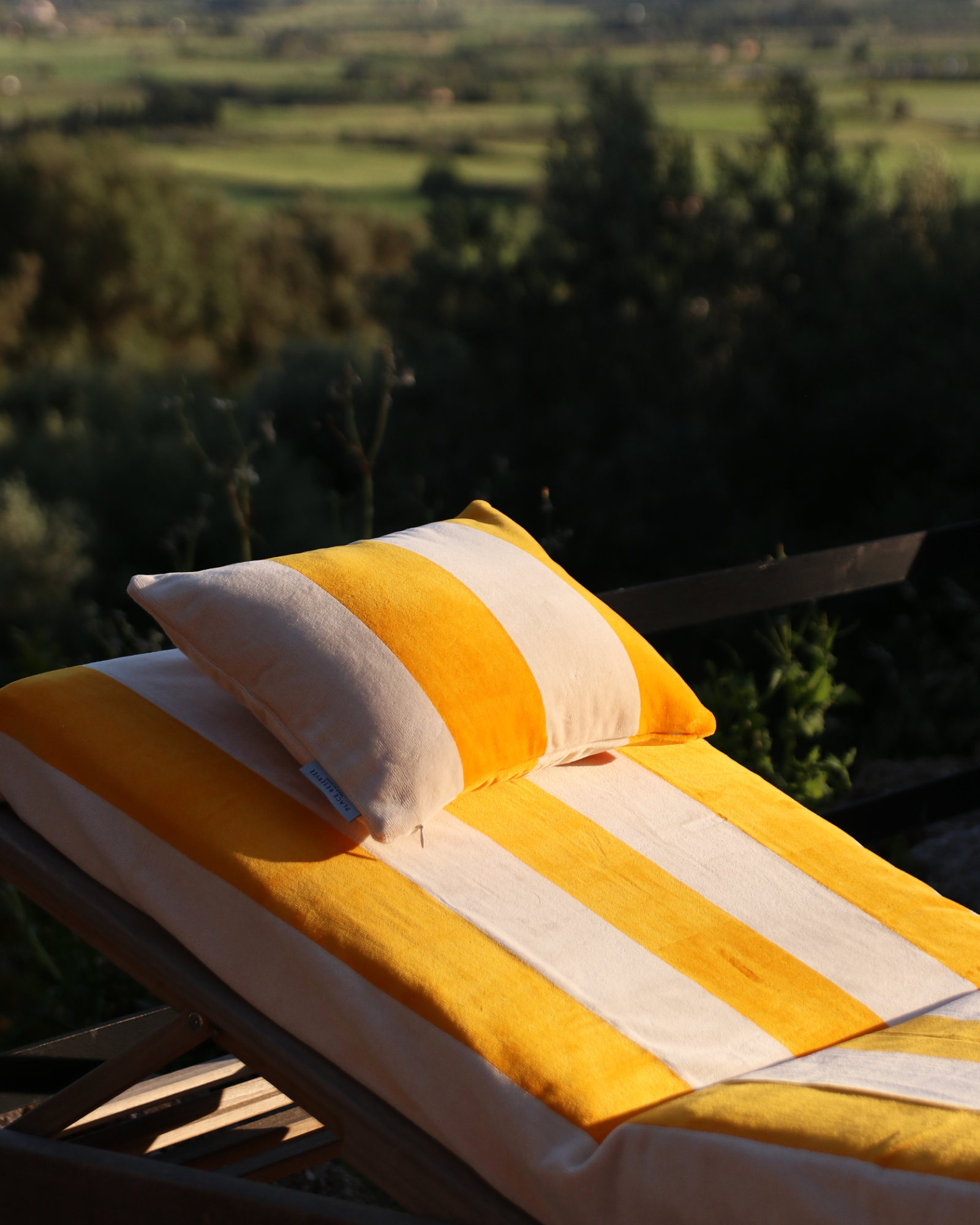 Kussen PLACE RESERVEE Gold 