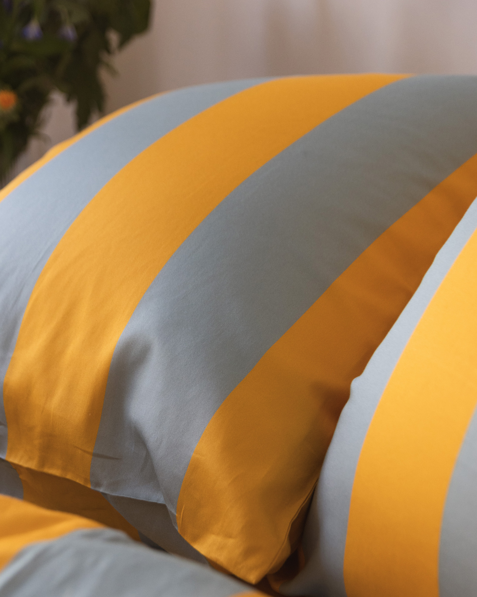 Dekbedset EMILIO Gold/Atlantic