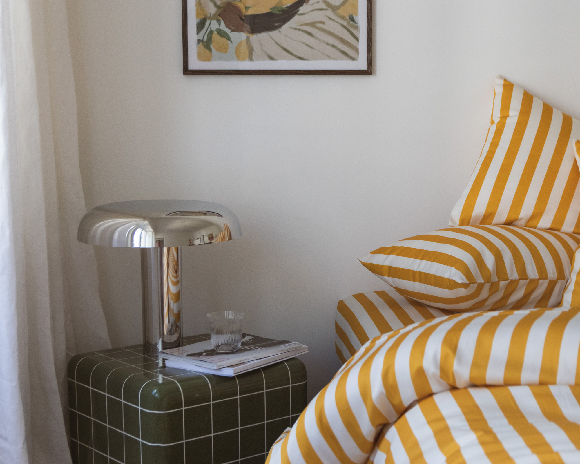 Dekbedset GIULIETTA Gold/Ivory