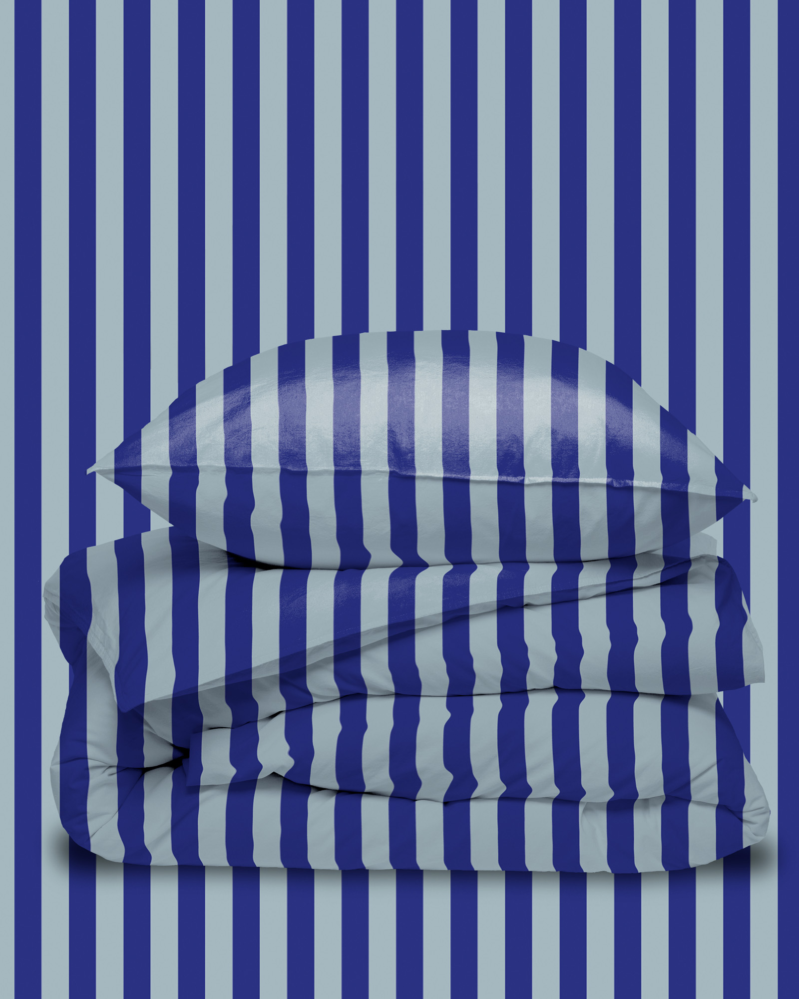 Dekbedset GIULIETTA Atlantic/Mykonos Blue