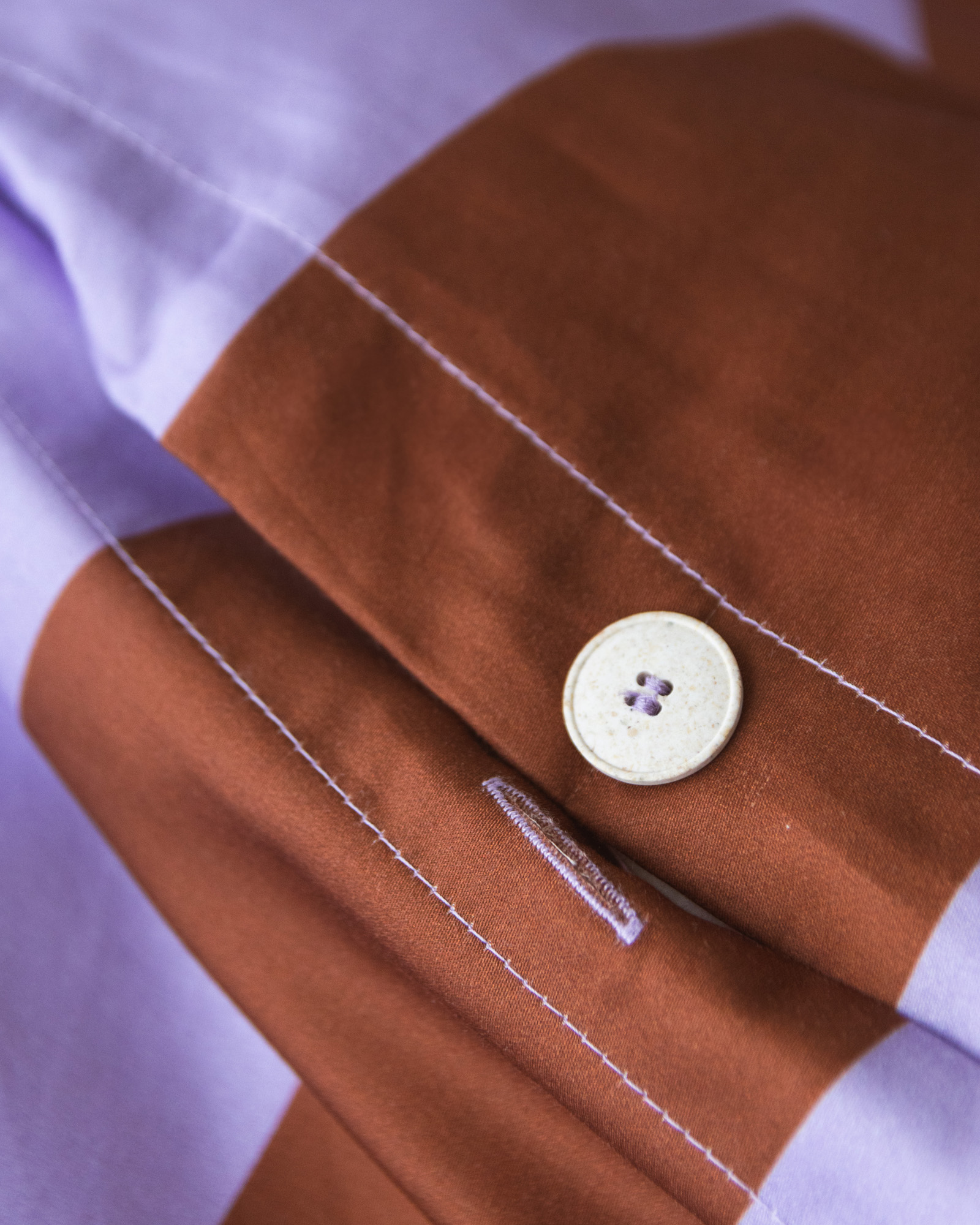Dekbedset EMILIO Lavender/Tan
