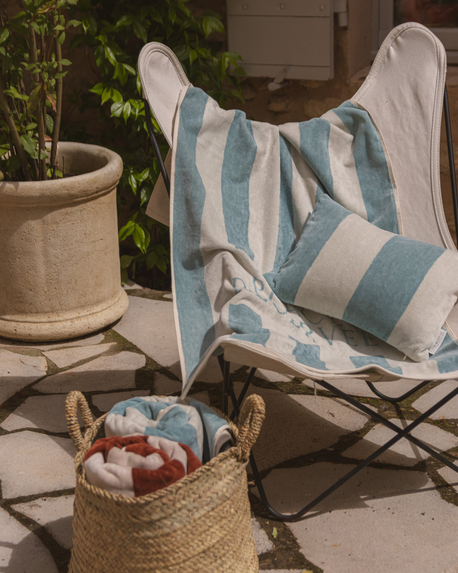 Drap de plage PLACE RESERVEE Atlantic