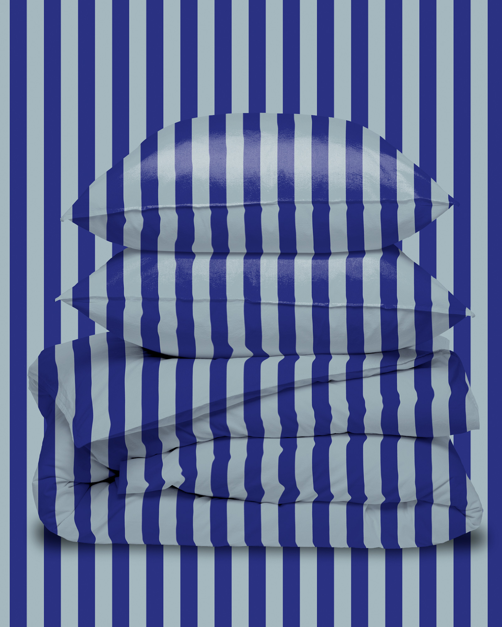 Dekbedset GIULIETTA Atlantic/Mykonos Blue