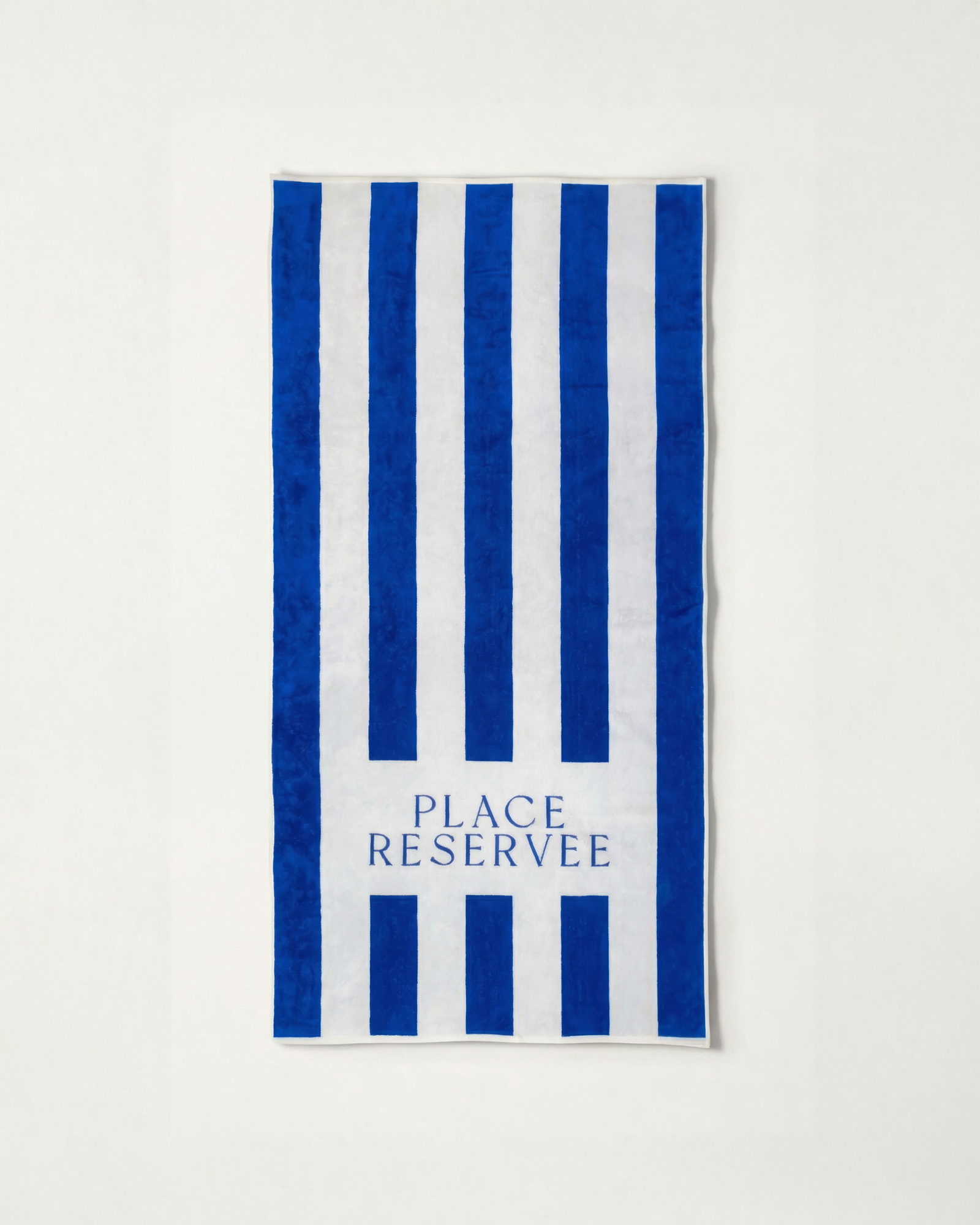 Strandlaken PLACE RESERVEE Mykonos Blue 