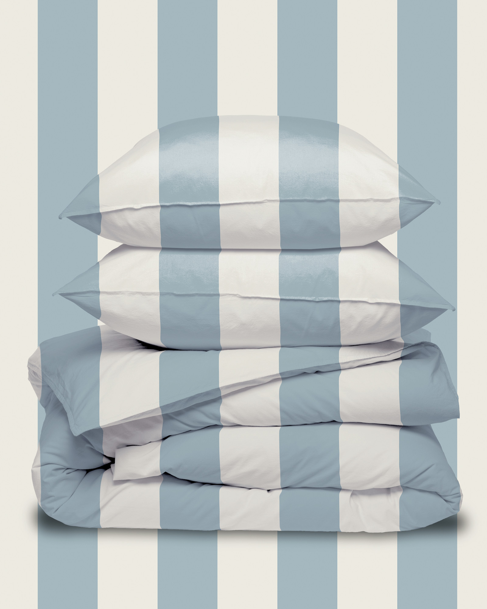 Dekbedset EMILIO Atlantic/Ivory