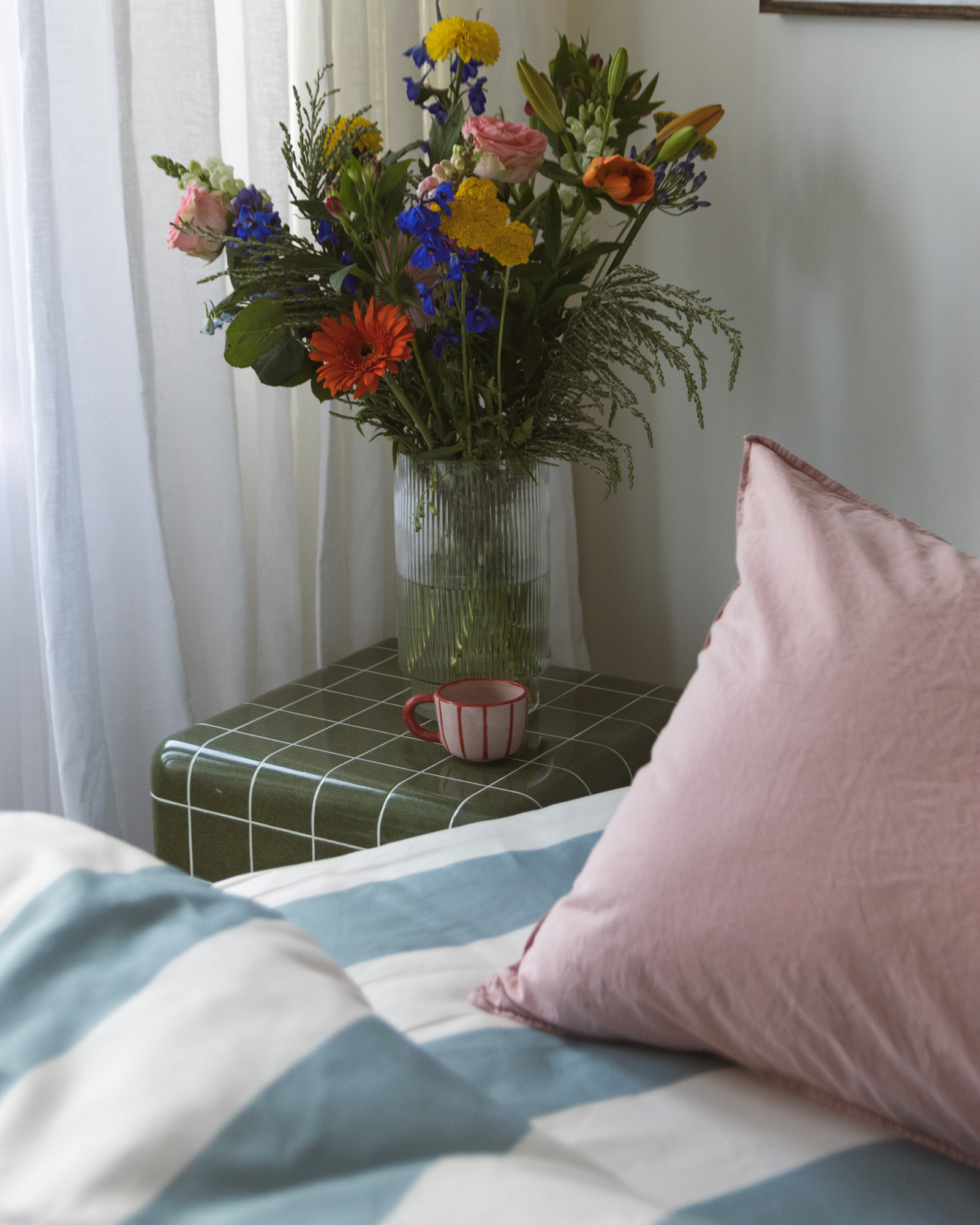 Hoeslaken EMILIO Atlantic/Ivory