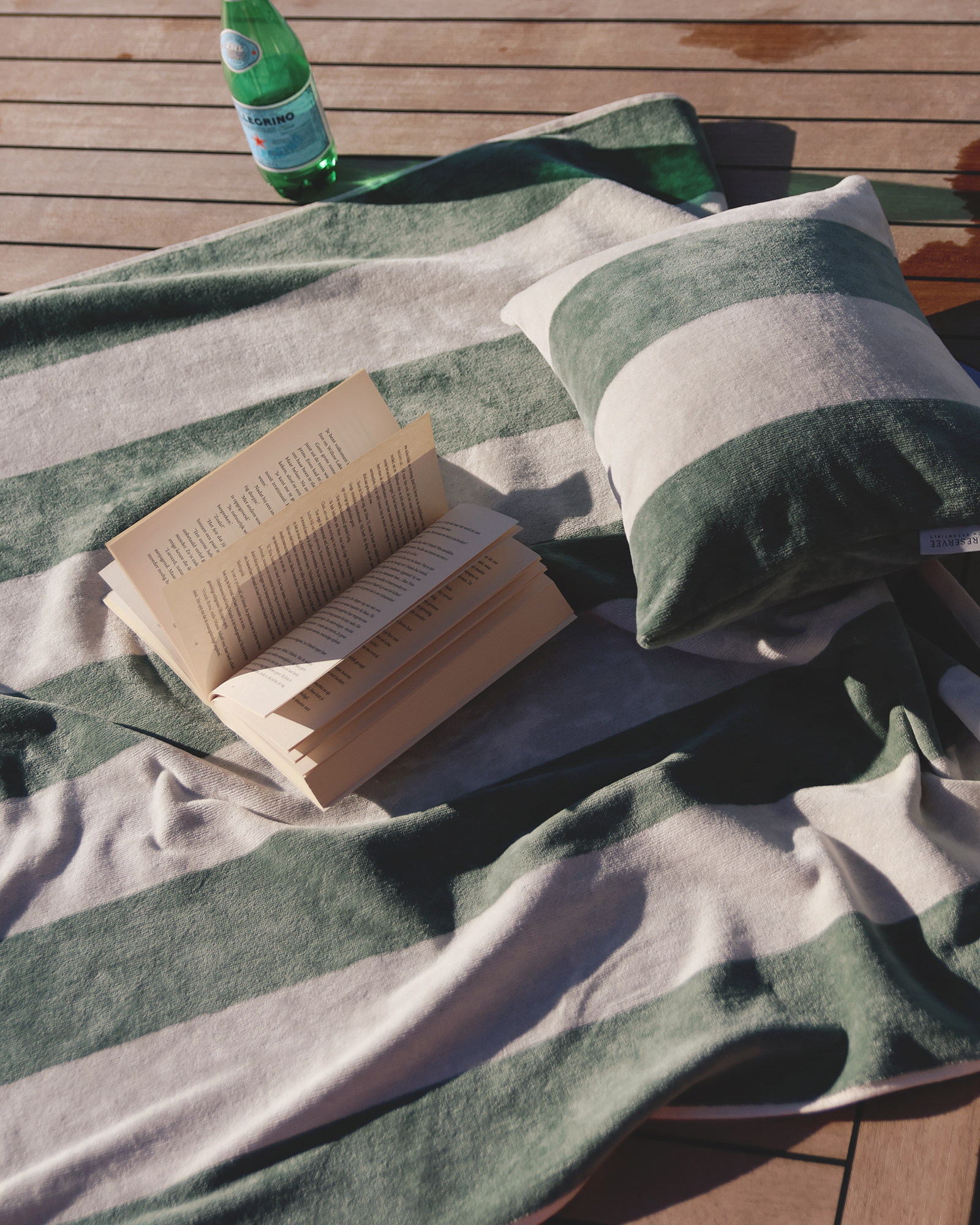 Coussin PLACE RESERVEE Eucalyptus 