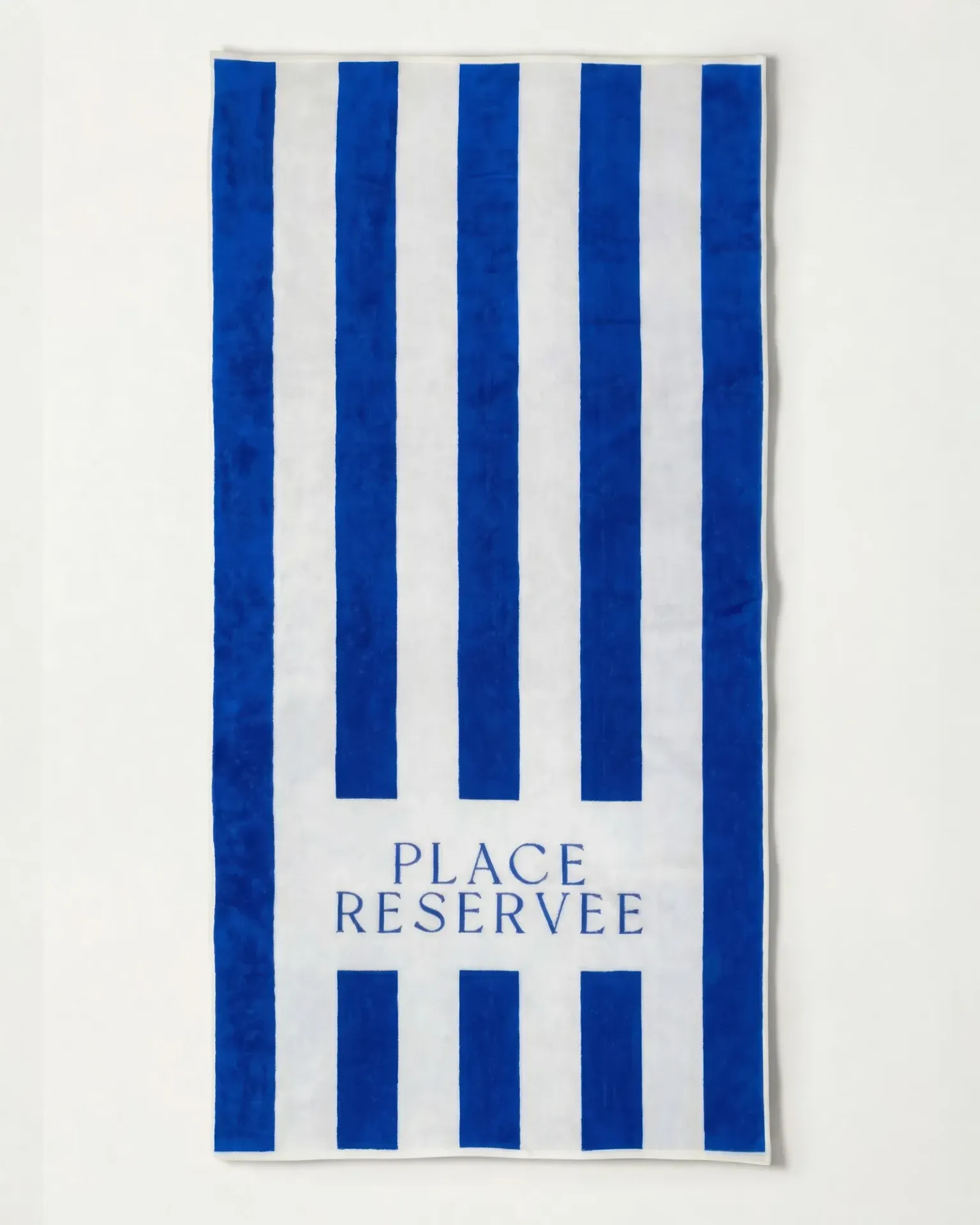 Beach towel PLACE RESERVEE