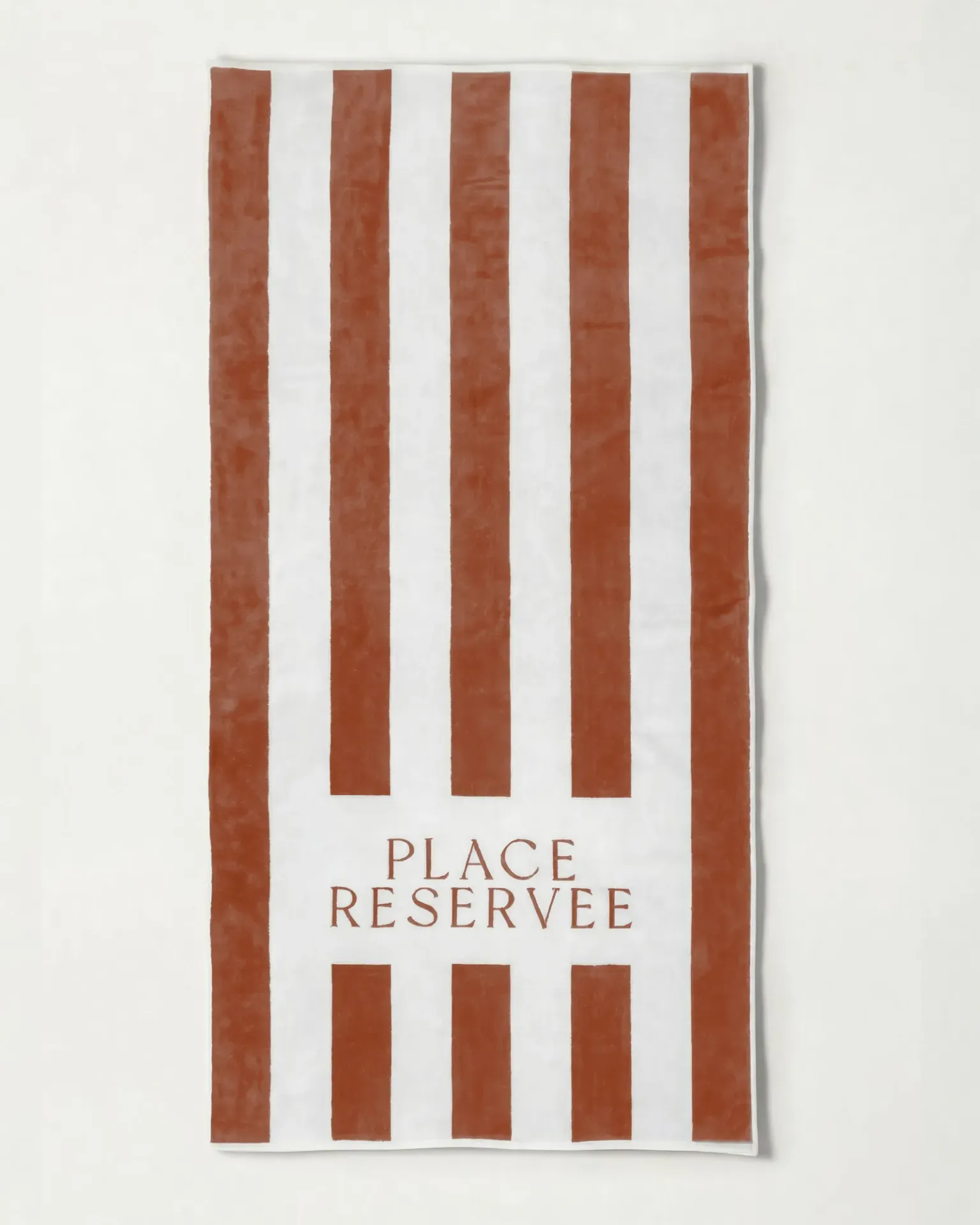 Drap de plage PLACE RESERVEE