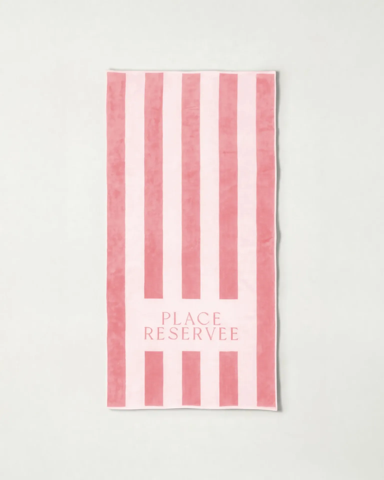 Beach towel PLACE RESERVEE