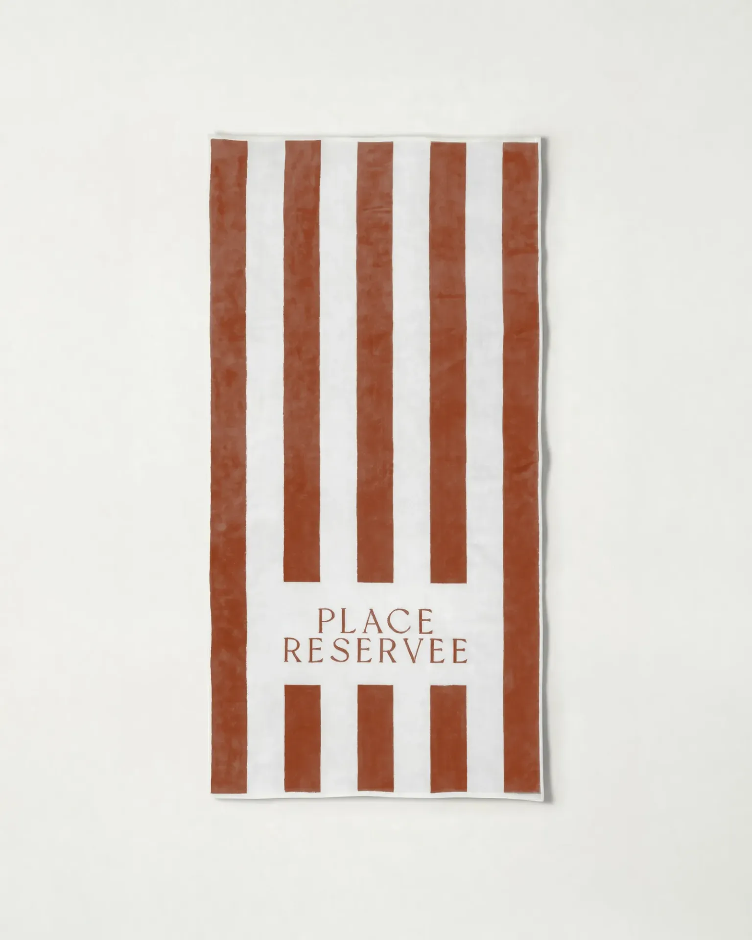 Beach towel PLACE RESERVEE